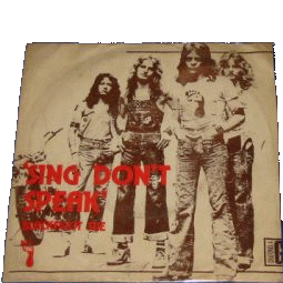 Blackfoot Sue - Sing Don't Speak - Turkish issue